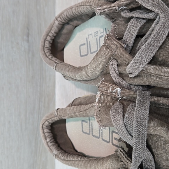 Hey Dude Mens Wally Washed Mud Loafer Slip on shoes sz 13 - Picture 6 of 13